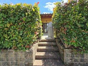 Property grounds - Villetta Pia overlooking Val d'Orcia (Radicofani)