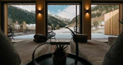 Hotel Murrer Family Room 108 with Mountain View, Spa and Wellness Area