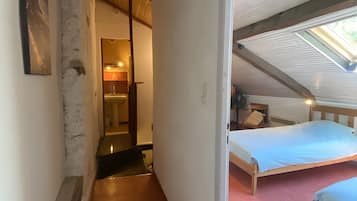 2 slaapkamers, een strijkplank/strijkijzer, wifi