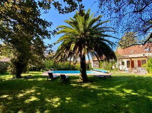 Pool - Le Bousquet: Charming Basque Country Farmhouse with Garden and Pool (Sames)