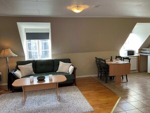Flat-screen TV - Spacious and central apartment (Visby)