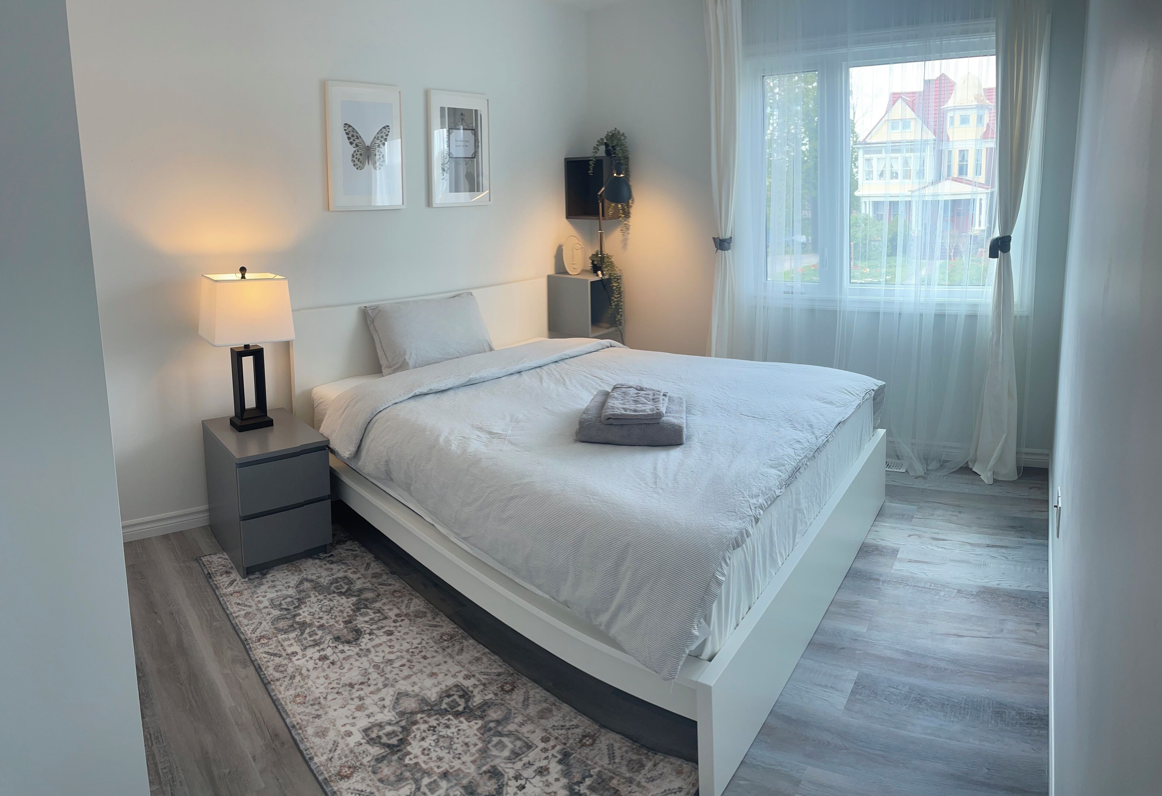 4 soverom, strykejern/-brett, reiseseng for barn og wi-fi (inkludert)