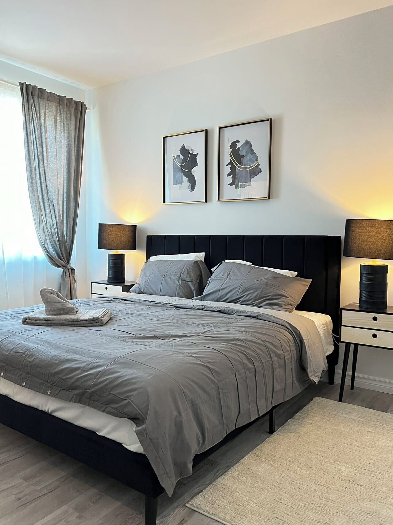 5 chambres, fer et planche à repasser, lit parapluie, Wi-Fi gratuit