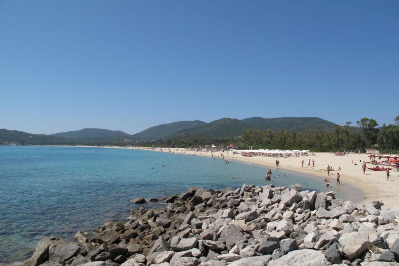 在海灘附近、沙灘巾