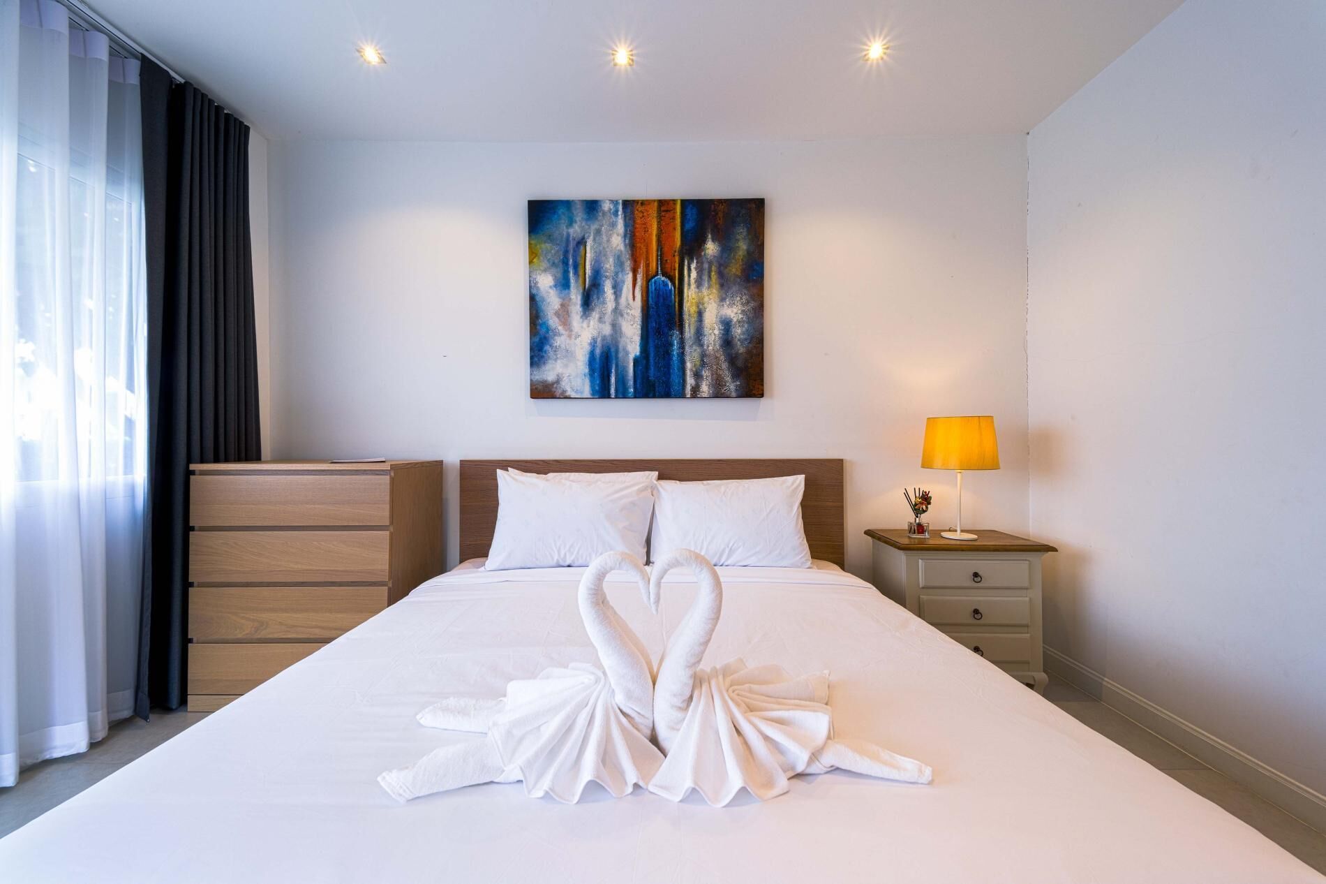 Villa, 3 habitaciones, patio, vista al jardín | Plano