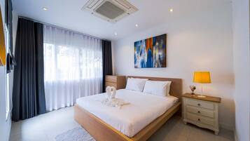 Villa, 3 Bedrooms, Patio, Garden View