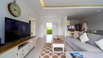 Vil·la, 3 dormitoris, pati, vistes al jardí | Plànol de la planta