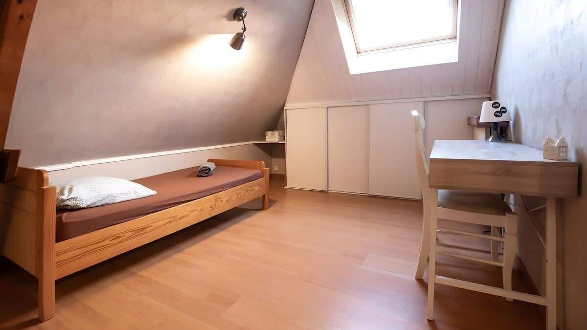 5 chambres, Wi-Fi, draps fournis