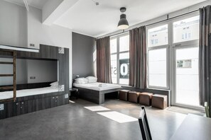 Classic Quadruple Room, Courtyard View