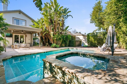 Burbank 4BR | Pool + Hot Tub by Colby & Conrad