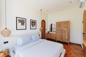 2 slaapkamers, een strijkplank/strijkijzer, wifi, beddengoed