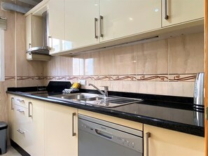 Apartment | Private kitchen | Highchair - Apartment in Nerja Near Sandy Beach (Nerja)