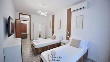 Comfort appartement | Verduisterende gordijnen, een strijkplank/strijkijzer, gratis wifi