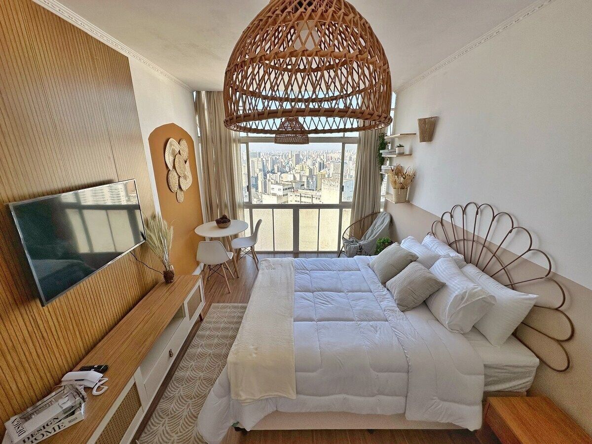 Basic-Apartment | Verdunkelungsvorhänge, Bügeleisen/Bügelbrett, kostenloses WLAN