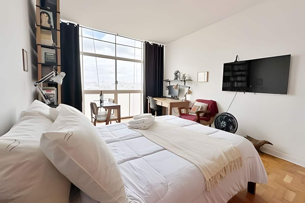 Basic Apartment | Blackout drapes, iron/ironing board, free WiFi