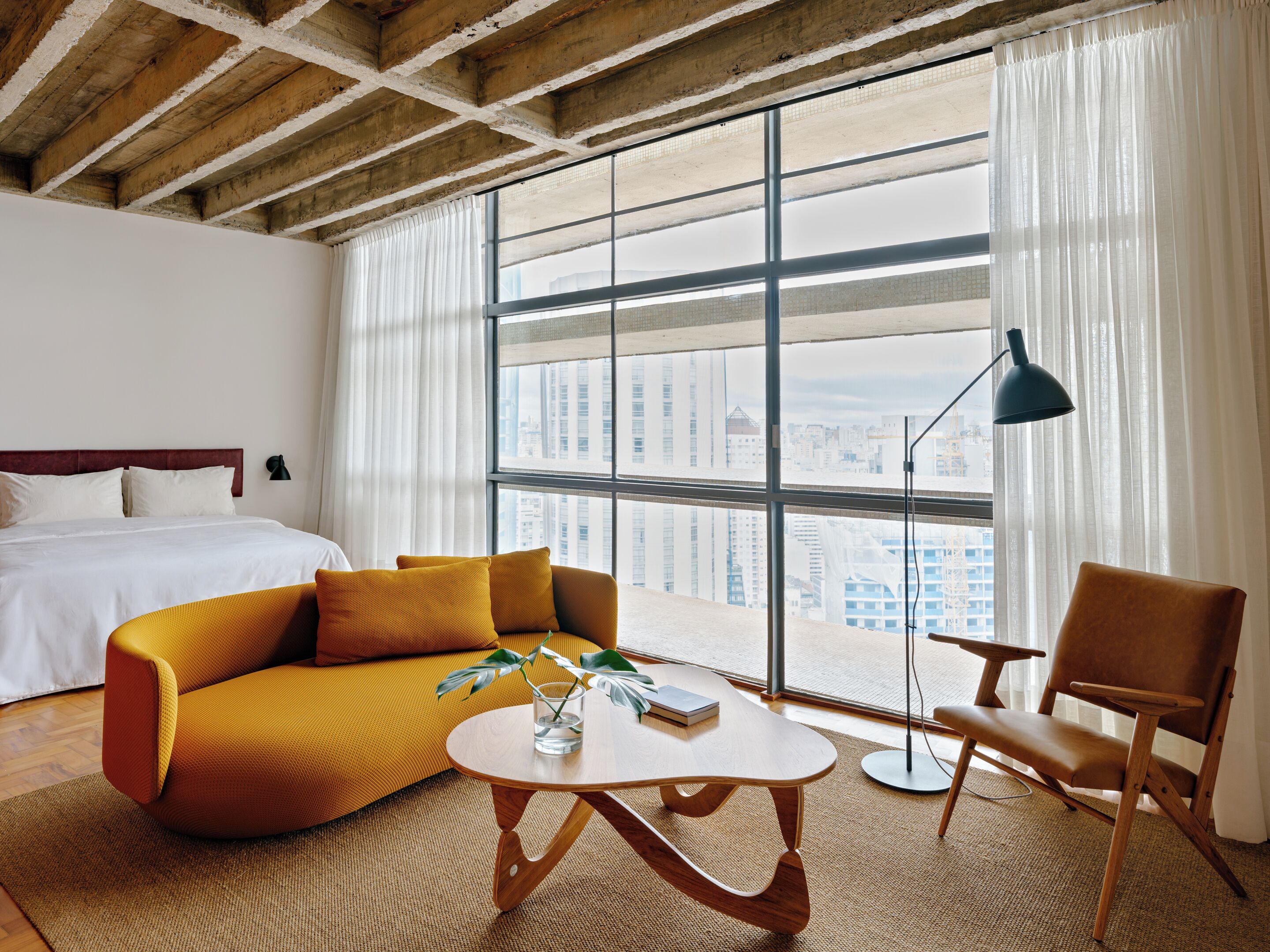 Basic Apartment | Living area | 40-inch flat-screen TV with digital channels