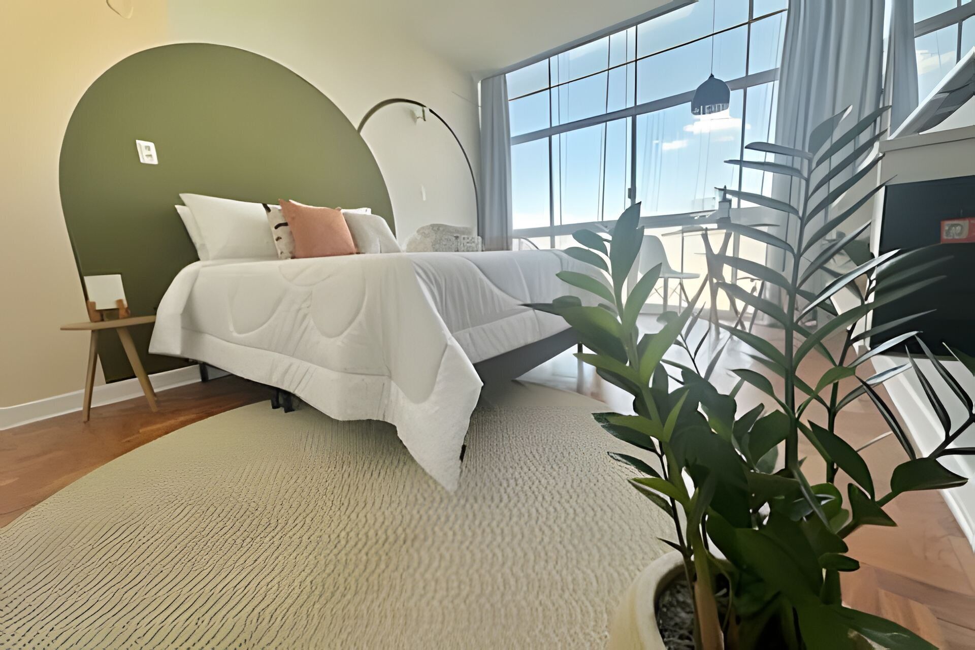 Basic Apartment | Blackout curtains, iron/ironing board, free WiFi