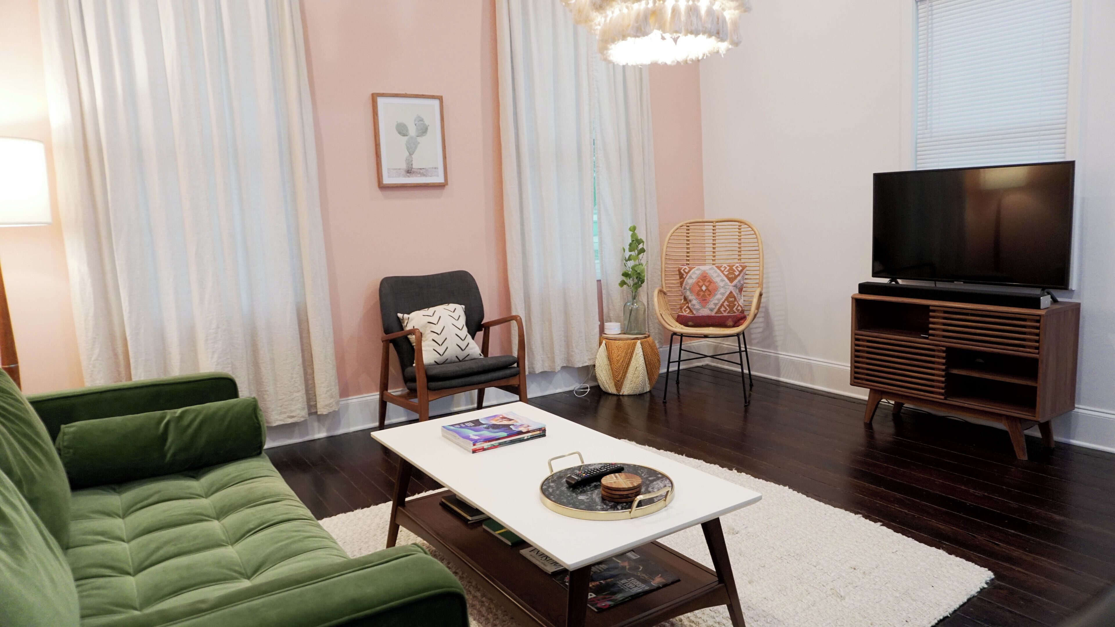 Smart TV, books, music library