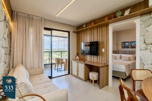 1 bedroom, iron/ironing board, Internet, bed sheets - Seaview bedsitter in Stella Maris 400m from sea (Salvador)