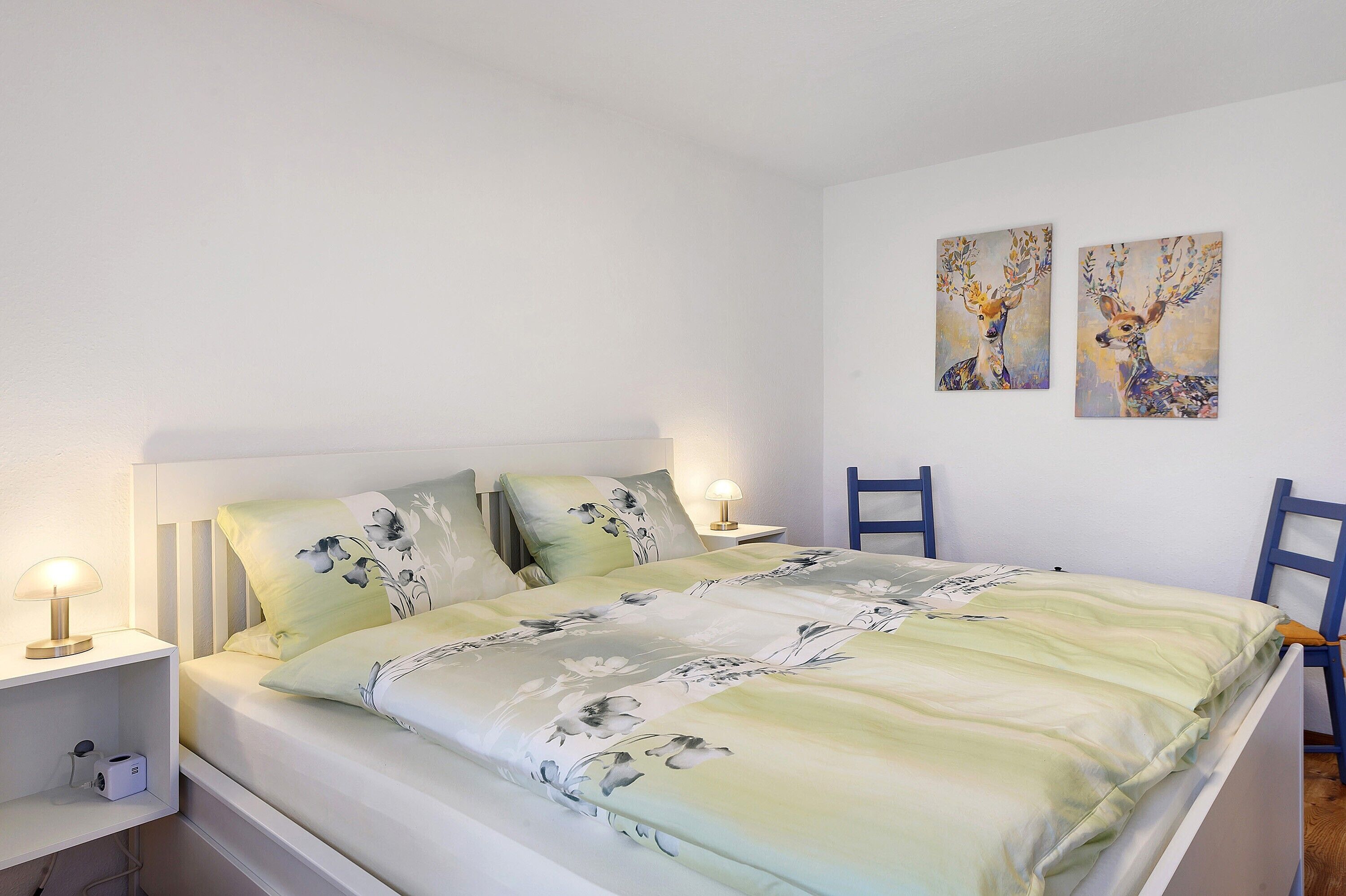 1 slaapkamer, een strijkplank/strijkijzer, wifi, beddengoed