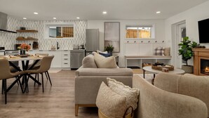 Unclassified image, 3 of 56, button - king/Hot Tub/full kitchen/private Backyard/BBQ/W/D (Lethbridge)
