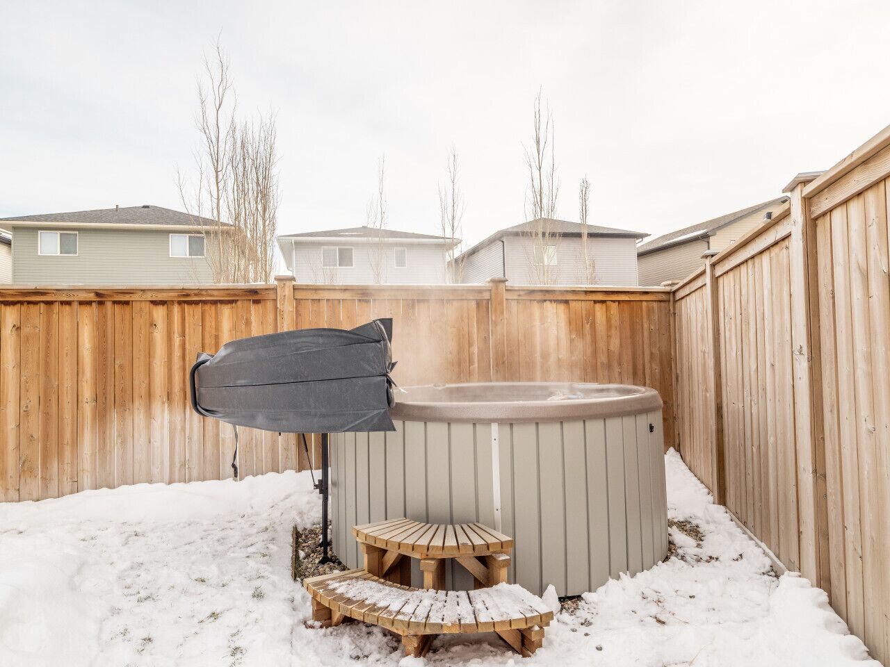Bain à remous extérieur