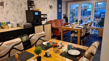 Daily buffet breakfast (EUR 15 per person)