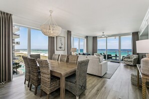 Interior - Newly Renovated 4th-Floor Gulf Front Condo – A Luxurious Coastal Retreat! Sleeps 10 (Navarre)