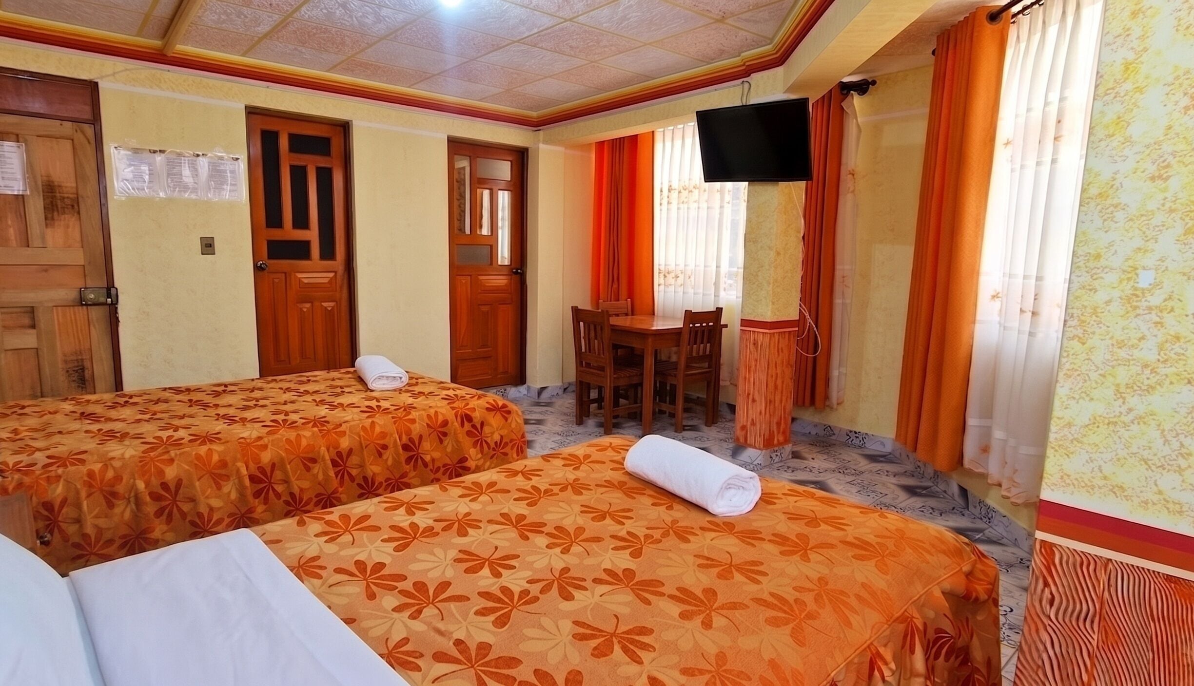 Comfort Quadruple Room, City View | Free WiFi