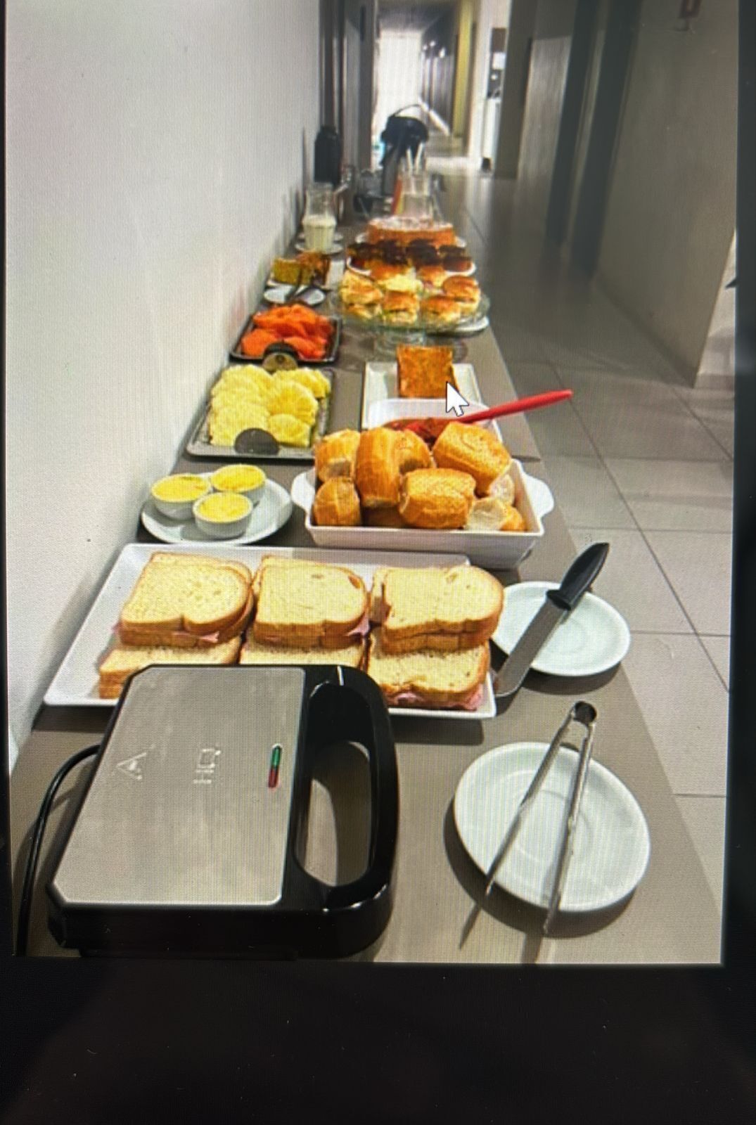 Desayuno bufé gratuito y diario