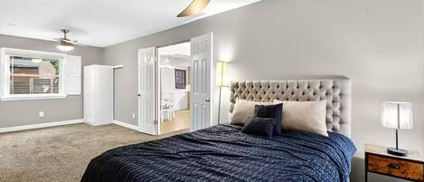 2 bedrooms, iron/ironing board, free WiFi, bed sheets