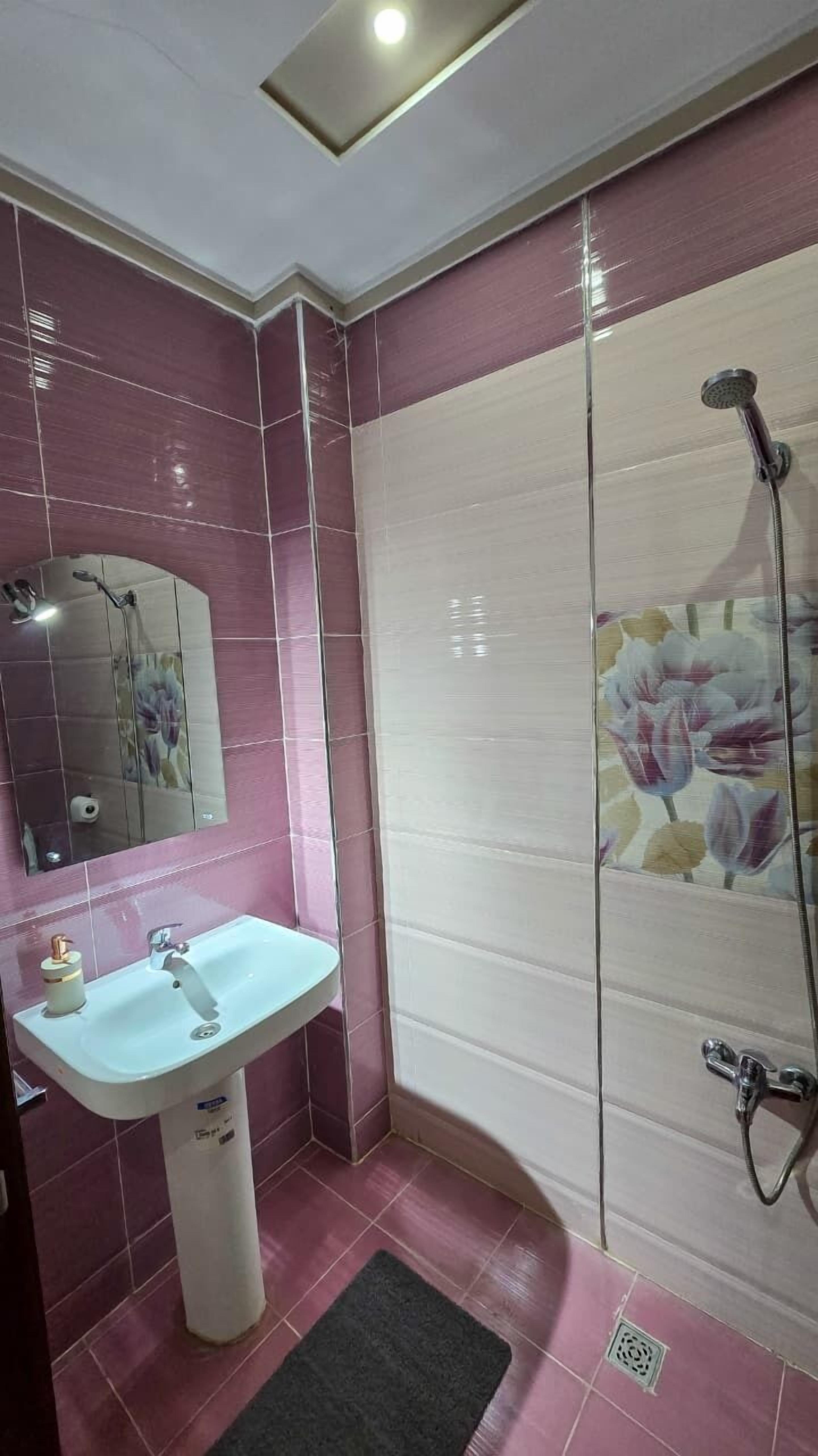 Deluxe Apartment, Balcony, City View | Bathroom