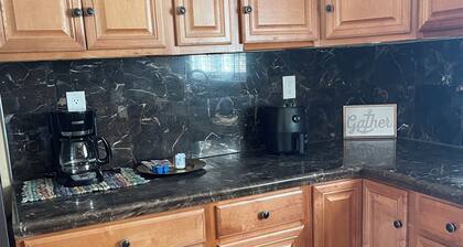 Blue Moon #203 2-bedroom 1-ba in charming downtown Clayton. Has AC Heat walk dis