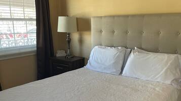 Iron/ironing board, free WiFi, bed sheets