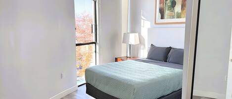 2 soveværelser, skrivebord, strygejern/strygebræt, gratis Wi-Fi