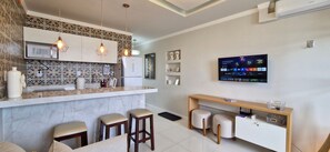 Apartamento básico | Área de estar