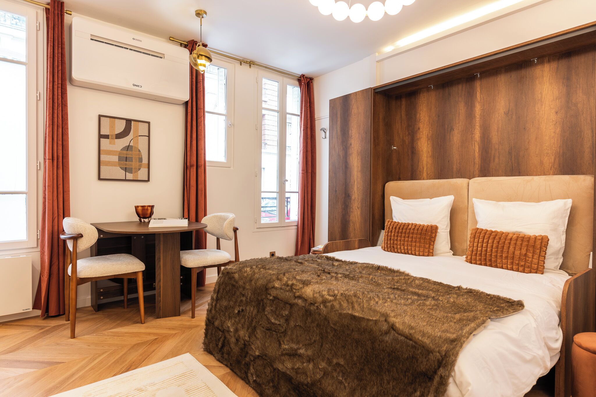 1 bedroom, iron/ironing board, Internet, bed sheets