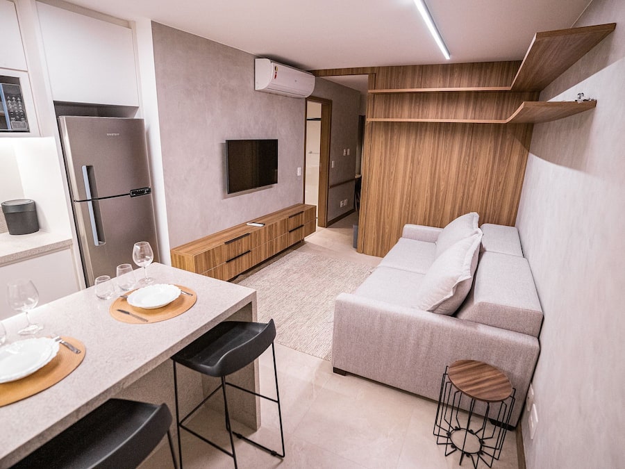 Basic Apartment | Living area | Flat-screen TV