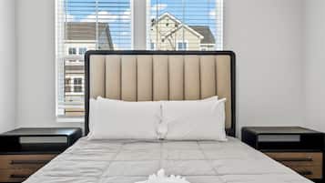 4 多间卧室、办公桌、熨斗/熨衣板、免费 WiFi