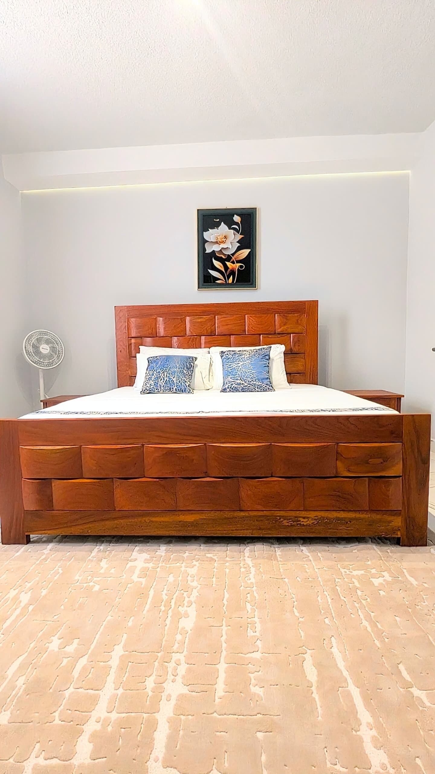 Apartemen Deluks, balkon, pemandangan bukit | Wi-Fi gratis