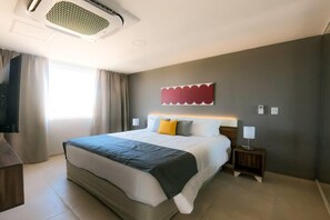 In-room safe, blackout curtains, soundproofing, iron/ironing board - Ramada Residences By Wyndham Puerto Madryn Cq Gales (Puerto Madryn)