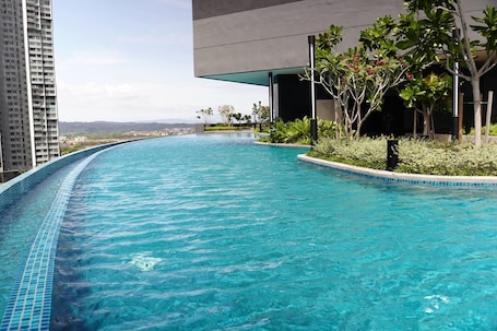 Piscina. Wyndham Grand I-City