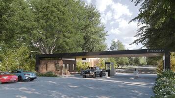 Enceinte de lâhĂ©bergement