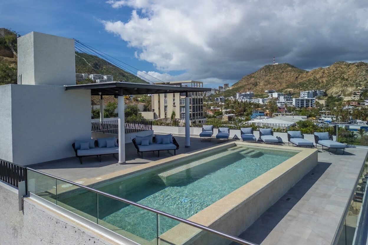 Alberca al aire libre 