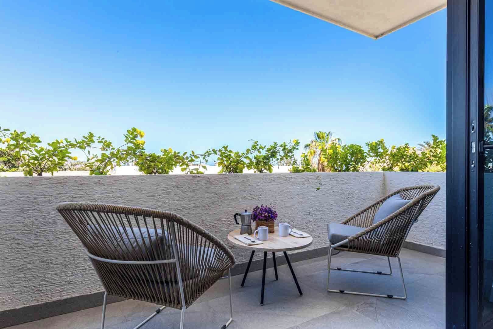 Suite estudio, 2 camas Queen size, vista a la ciudad | Vista a la ciudad