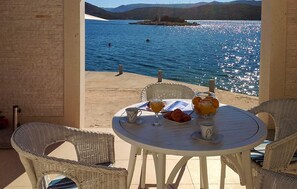 Outdoor dining - 1 bedroom beautiful apartment in Klek (Klek)
