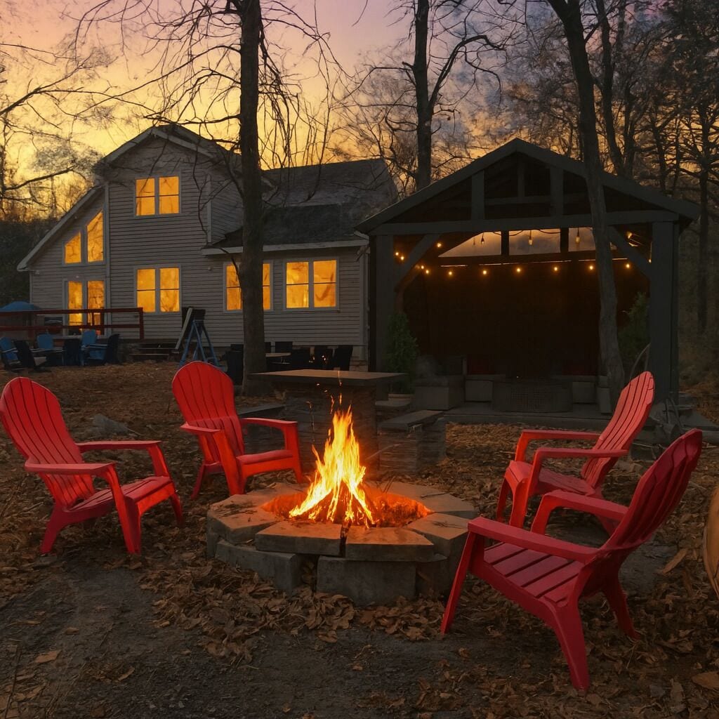 Enceinte de l’hébergement
