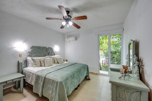 2 bedrooms, desk, Internet, bed sheets - 1 Block to Playa Los Tules, Pool Access! Lush Unit (Puerto Vallarta)
