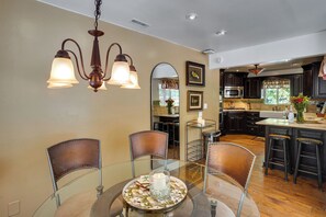 Dining - Spacious Courtyard & Spanish Charm: Silverado Home (Silverado)