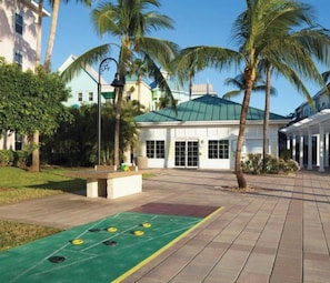 Sports court - 1 bedroom premium resort in peaceful Harborside Resort, paradise island with AC. (N.P)